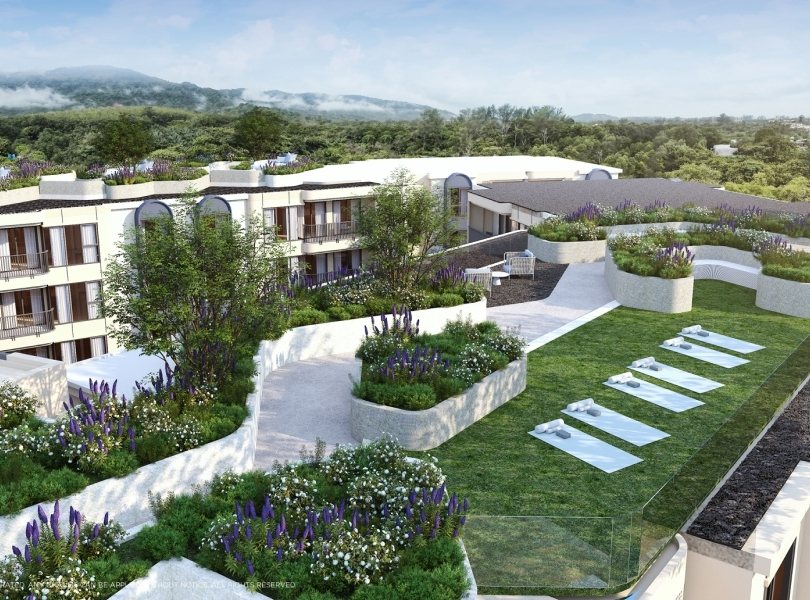 The Title Cielo Rawai — rooftop garden and yoga deck