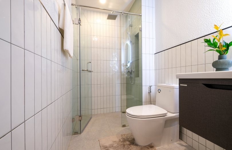 The Title Cielo Rawai — unit bathroom render